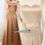 پیراهن مجلسی جنس ساتن آمریکایی کد 231